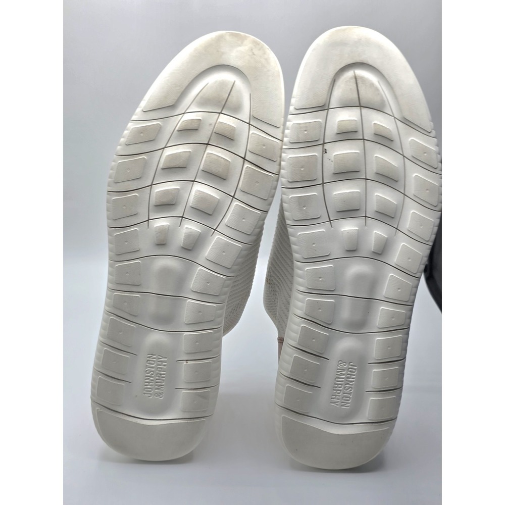 Johnston & Murphy Amherst 2.0 25-8540 Sneakers Men White Plain Toe Sz 16m-L22 - Picture 3 of 5